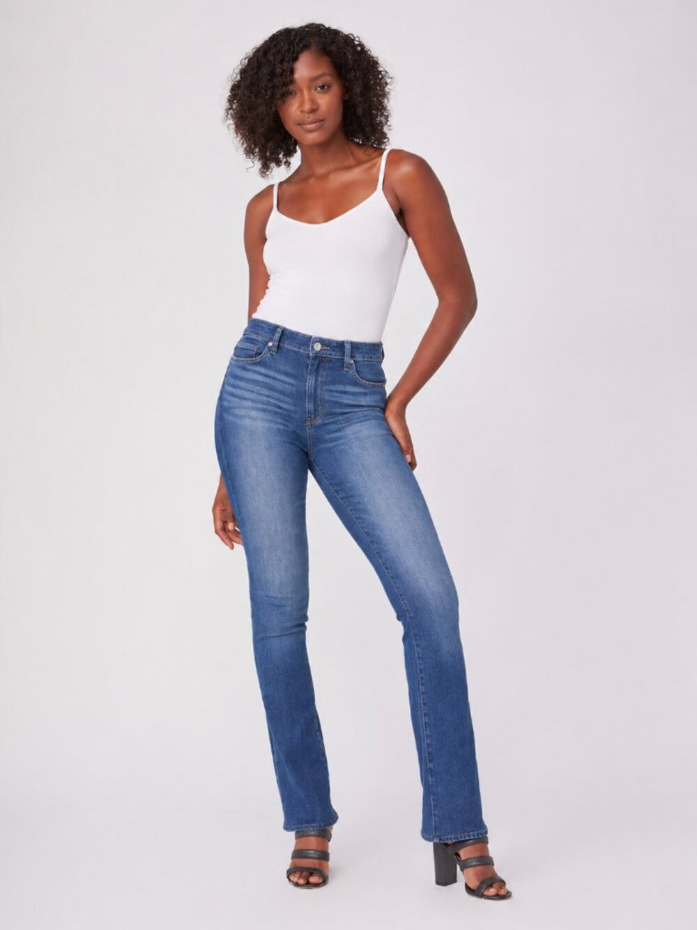 Paige Women's Hourglass High Rise Bootcut Jeans Size 30